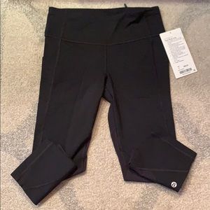NWT Lululemon Pace Rival Crop Pants